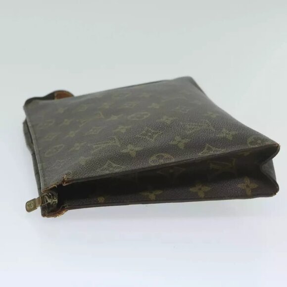 LOUIS VUITTON Monogram Poche Toilette 26 Pouch M47542 LV Auth 64042 - Picture 4 of 12